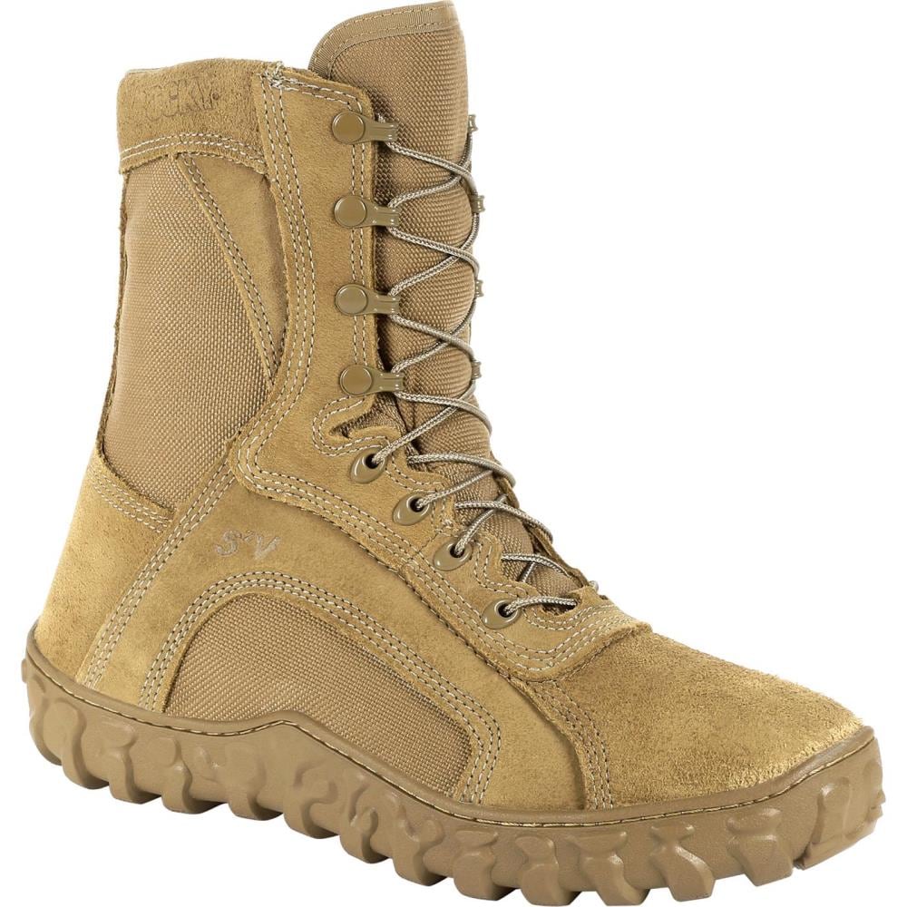 Rocky Men's COYOTE BROWN Waterproof Boots Size: 14 Medium