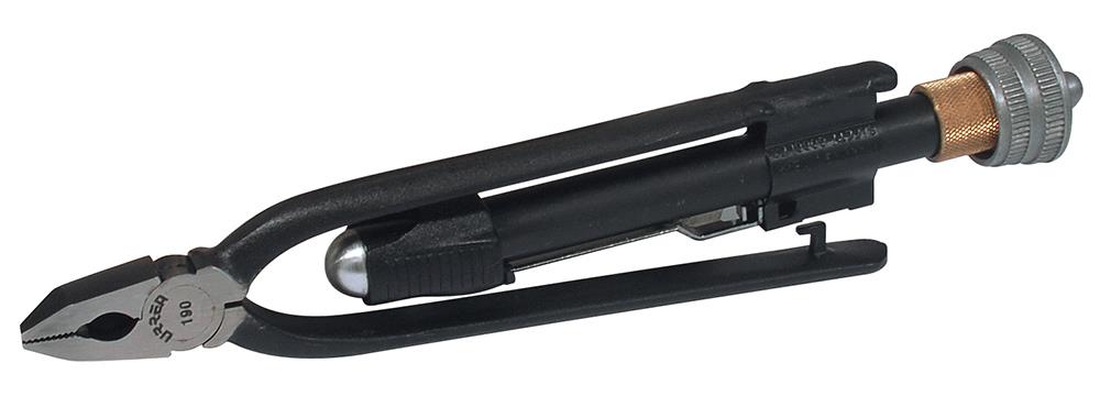 URREA 11-in Lineman Pliers with Safety Wire Twisting Mechanism and Tapered Jaws 192