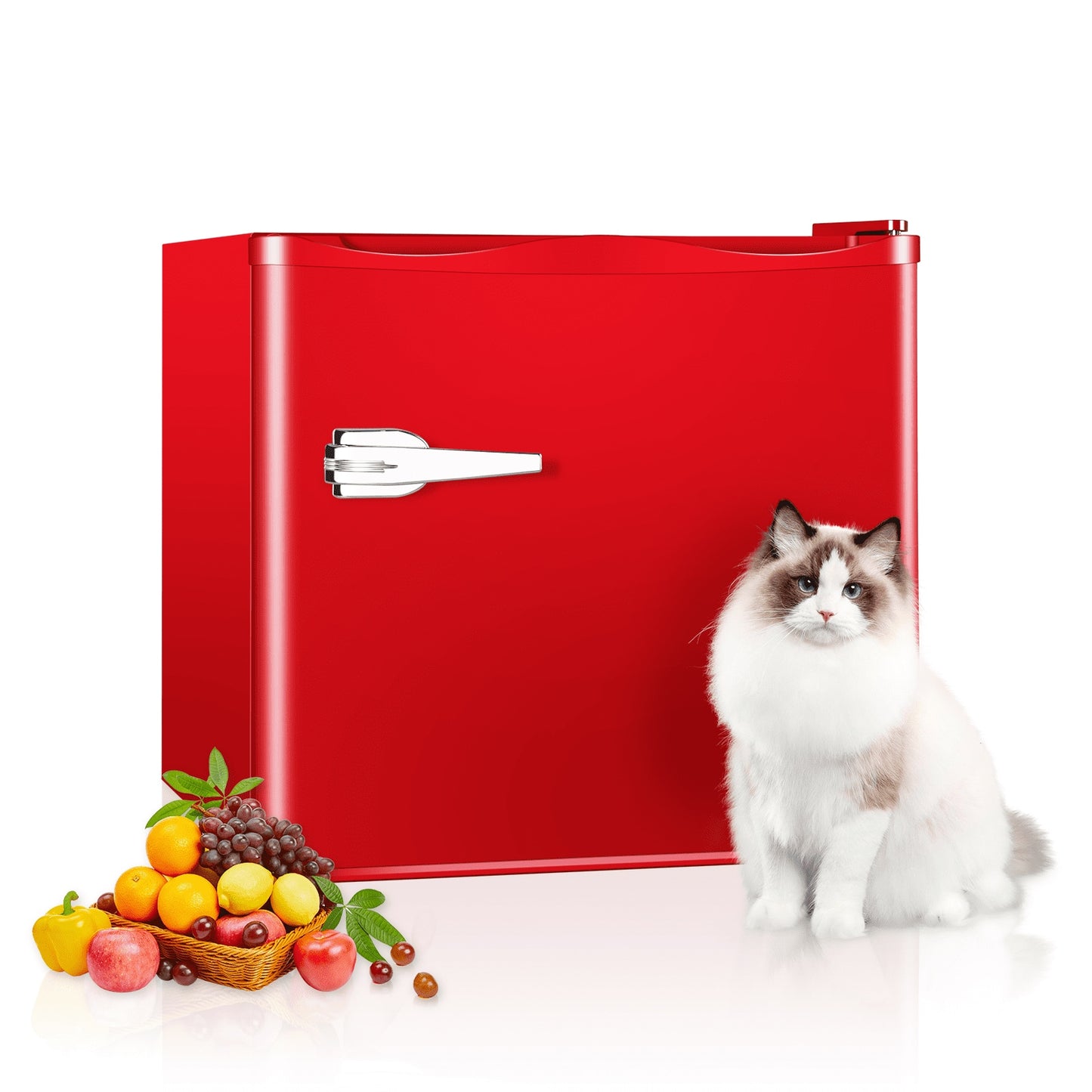 COWSAR 1.2-cu ft Upright Freezer ( Red )