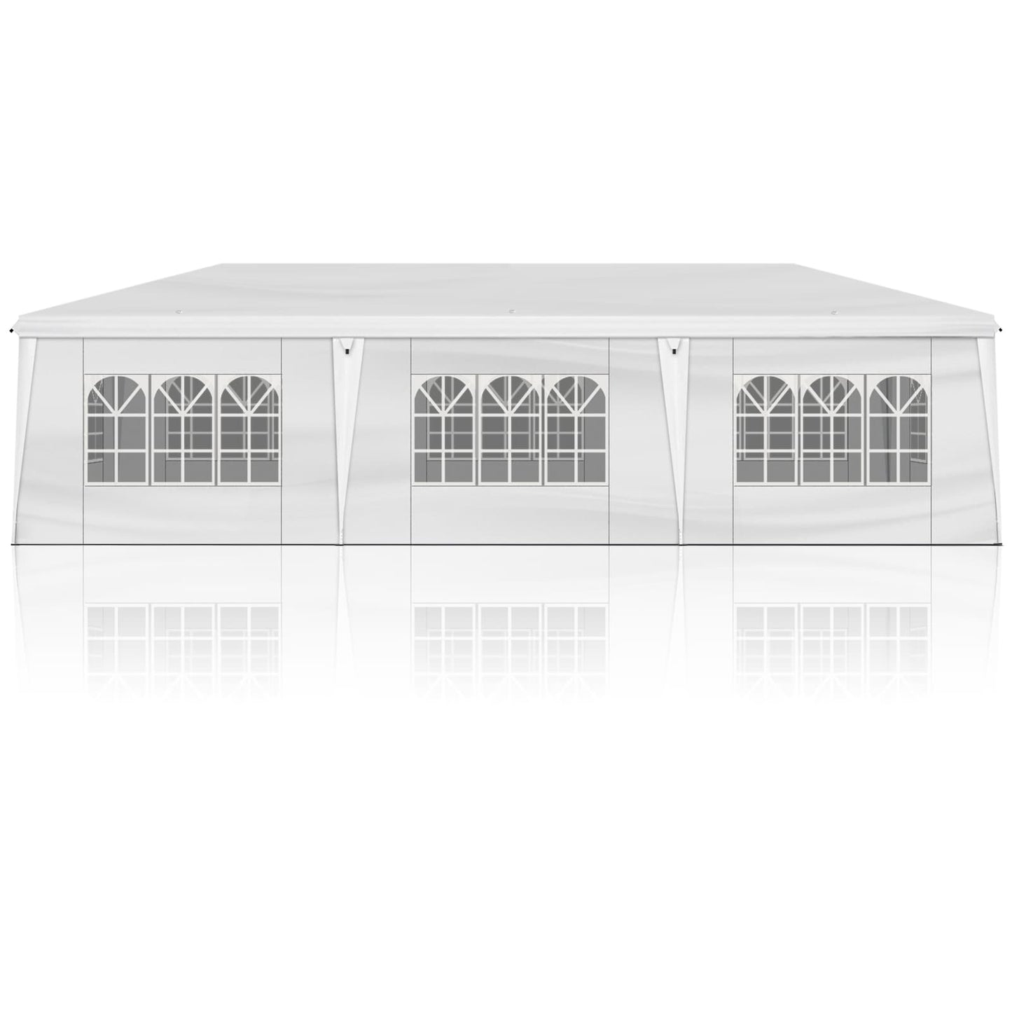 Winado 29.53-ft x 9.84-ft Rectangle White Pop-up canopy