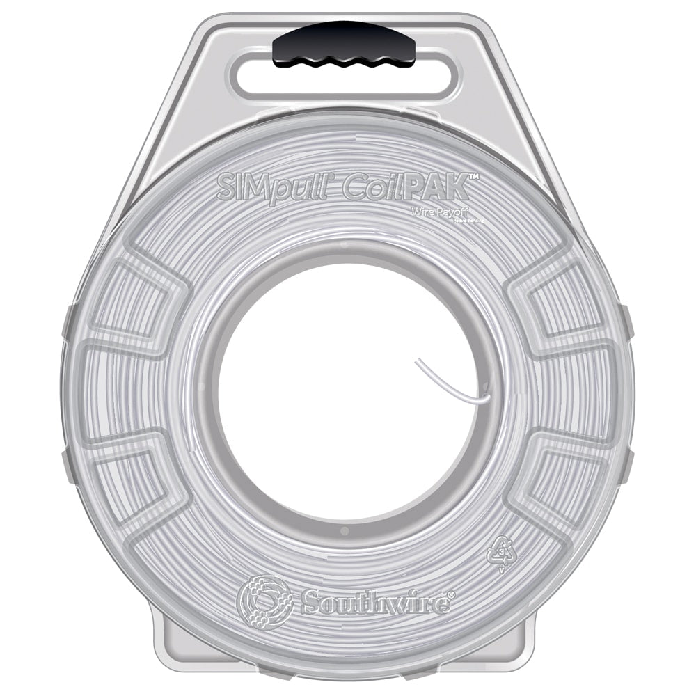 Southwire CoilPAK CoilPAK 1250-ft 10 -AWG White Solid Copper THHN wire ( By-the-roll )