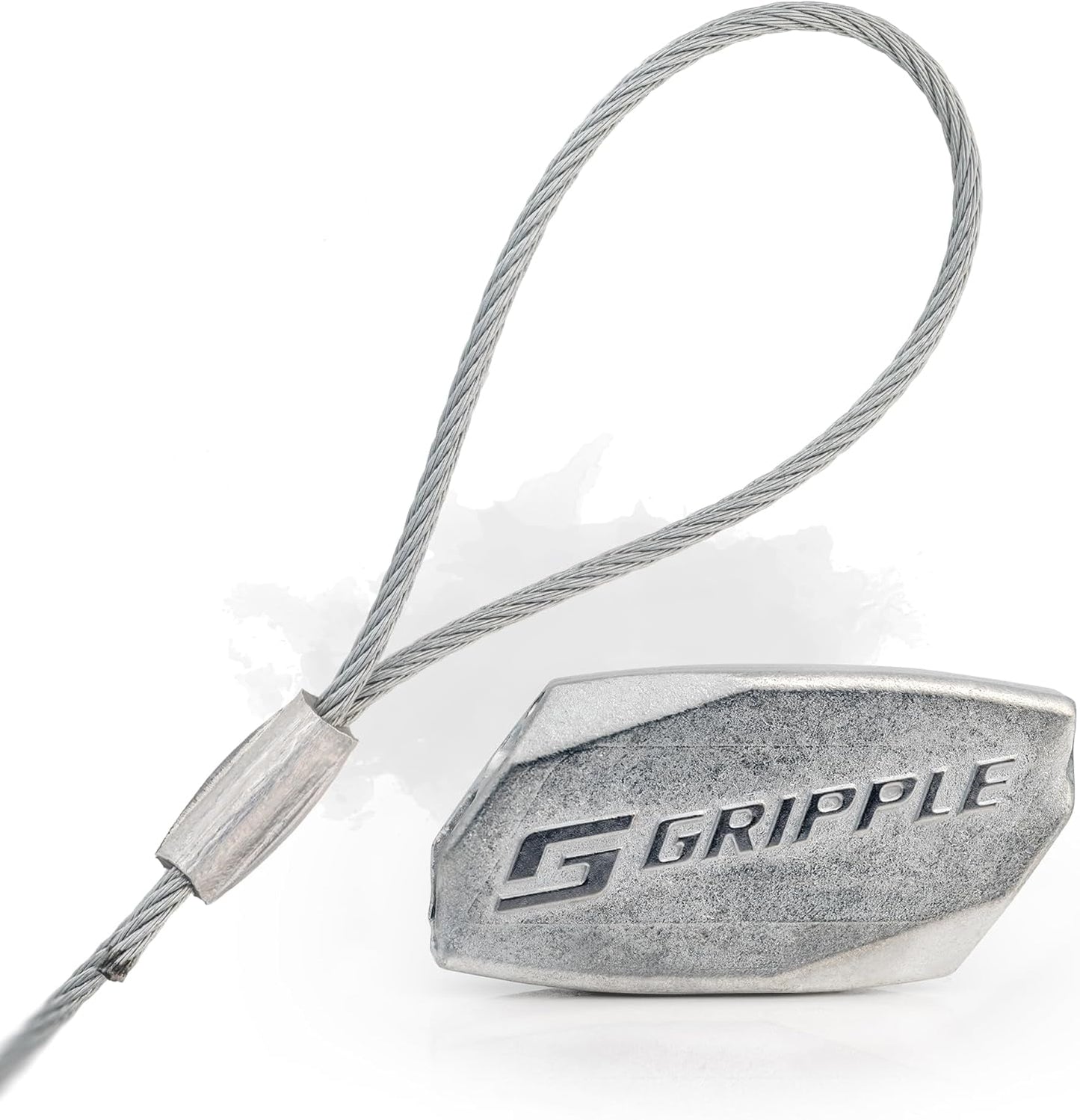 Gripple - No. 3 Standard Loop Hangers | Standard Hanger Cable | Hanger with Fastener for Fast Suspension | 200 lbs Safe Working Load | Sold in Packs of 10 | 5 Ft Rope