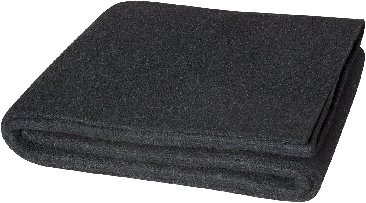 Steiner 317-4X6 Velvet Shield HD 24-Ounce Black Carbonized Fiber Welding Blanket, 4' x 6'