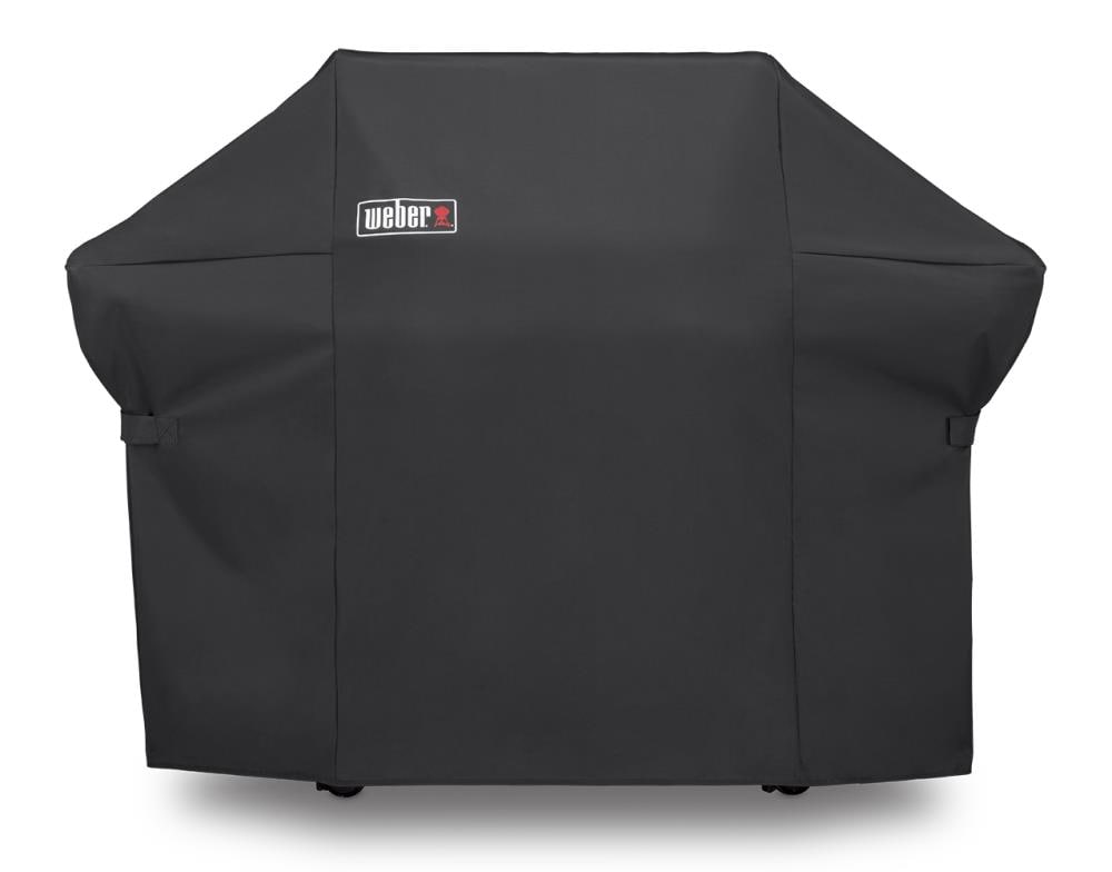 Weber Summit 26.8-in W x 47-in H Black Gas Grill Cover 7108