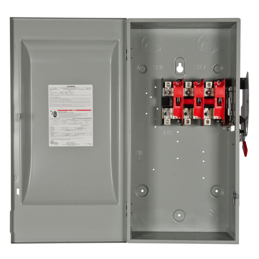 Siemens Type VBII 200 Amp Single phase (120V/240V) Non-fusible Indoor General-duty Safety switch Disconnect