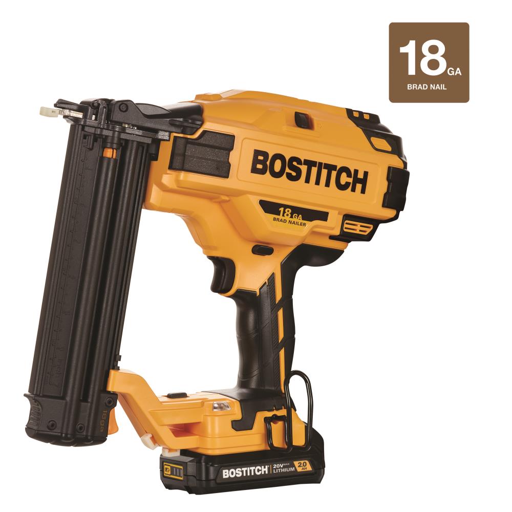 Bostitch 2.125-in 18-Gauge Cordless Brad Nailer (Battery & Charger Included)