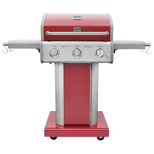 Kenmore Red 3-Burner Liquid Propane Gas Grill PG-4030400LD-RD