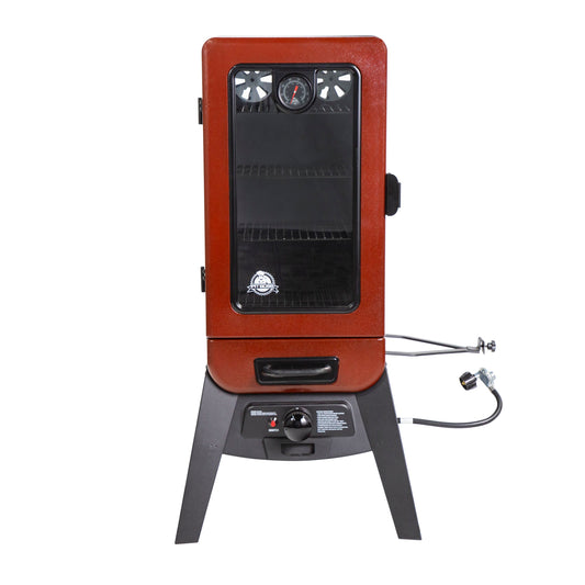 Pit Boss 3 720-Sq in Red Gas Smoker 10773
