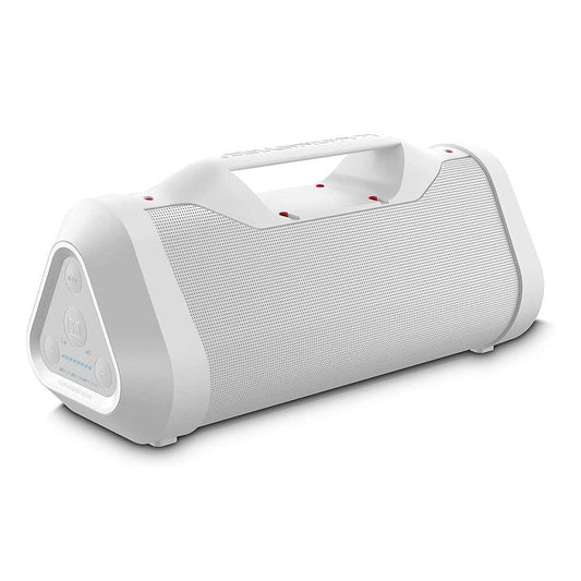Monster 120 -Watt Bluetooth Indoor/Outdoor Speaker in White 1 Speaker Set