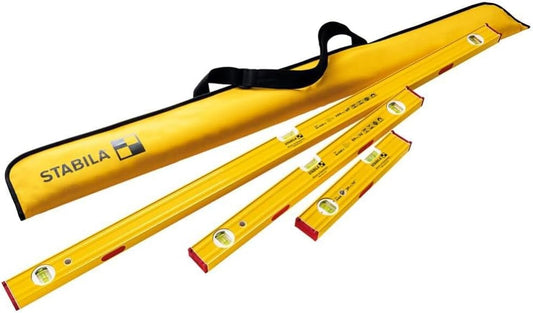 Stabila Magnetic Pro Set Type 80 Asm-2 Level Set 48″ 24″ And 12″