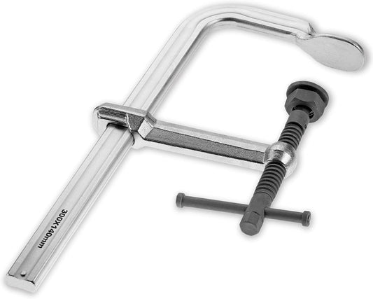 KANCA- HDC-1200 Heavy Duty Clamps, Clamping Force 12,000 N, Opening 48 INCH, Drop-Forged F-Clamp, Welding Tools, Bar Clamp, 1200 MM