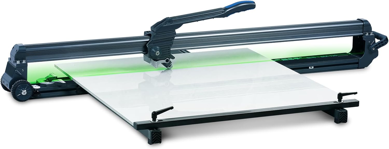 YJINGRUI Manual Tile Cutter 48 inch, Tile Cutting Machine, Large Porcelain Tile Tools with Transport Handle and Wheels