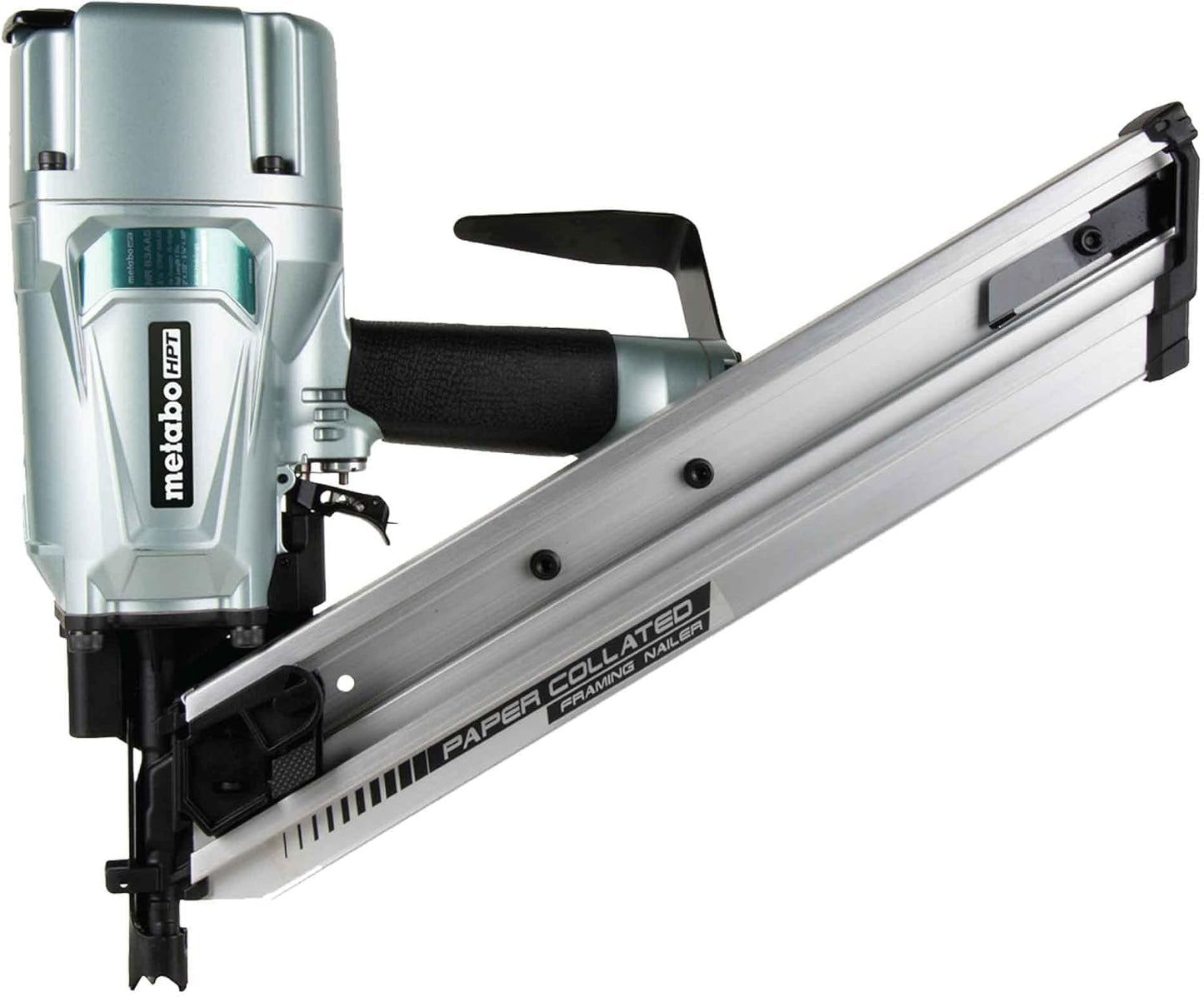 Metabo HPT Framing Nailer, Pro-Preferred Pneumatic Power Nailers in Framing Tools, Rapid Response Power Tool for Floor, Wall, & Roof Decking, Lightweight, 30° 3-1/4" Paper Collated Nails, NR83AA5