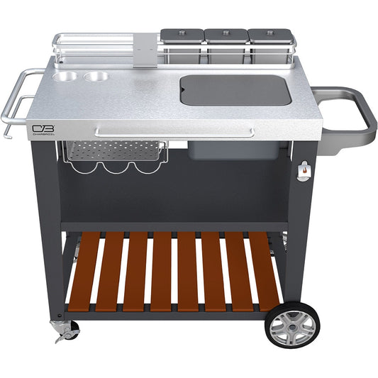 Char-Broil Black Steel Grill Cart 23251122