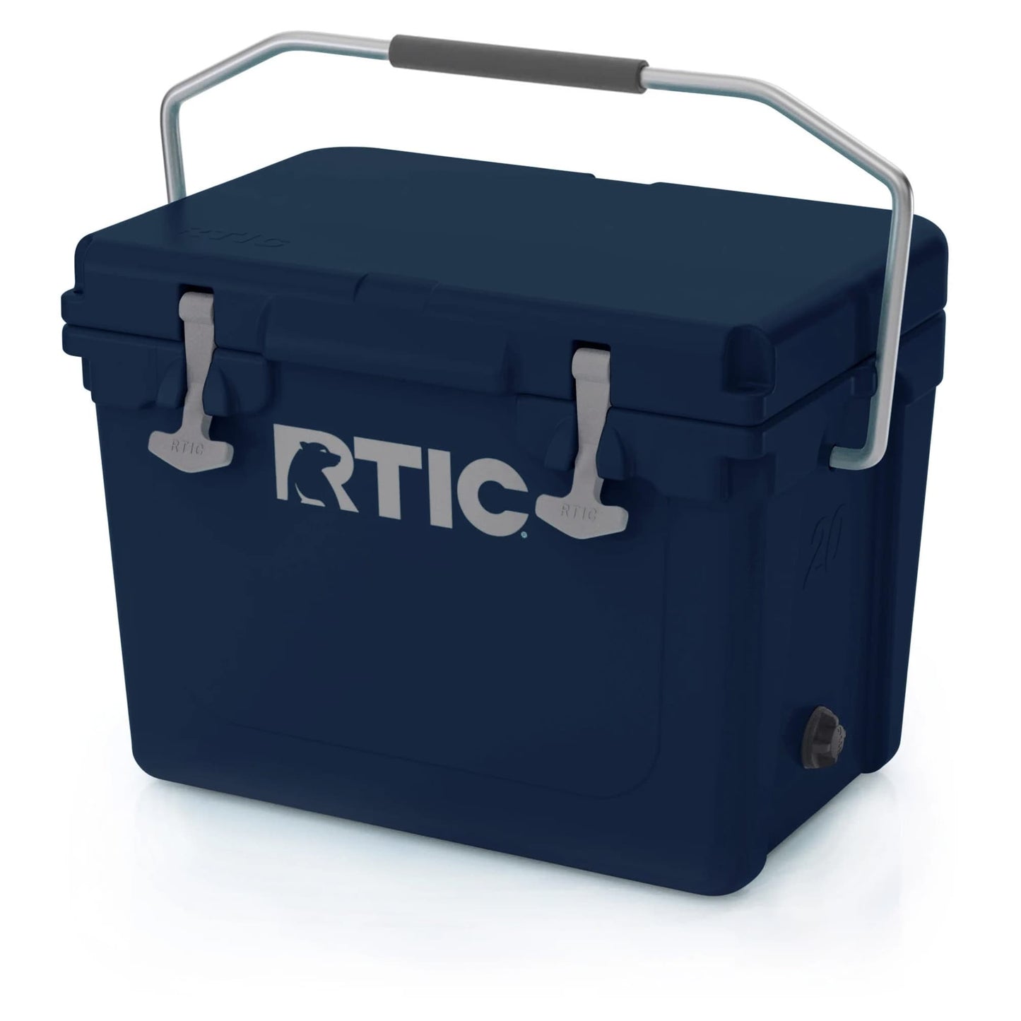 RTIC Outdoors Ultra-Tough Navy 20-Quart Insulated Chest Cooler 19639
