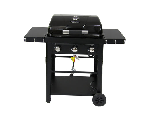 Brand-Man Grills Bronco 2 Bronco2 Gray 3-Burner Liquid Propane Gas Grill BMBRON2-3B