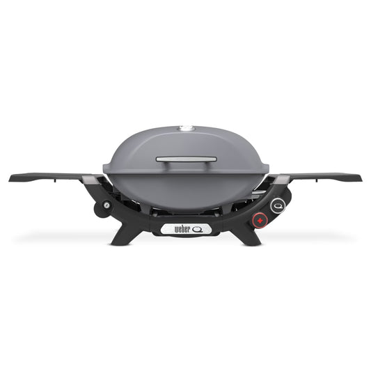 Weber Q2800N+ 320-Sq in Smoke Grey Portable Liquid Propane Grill 1500376