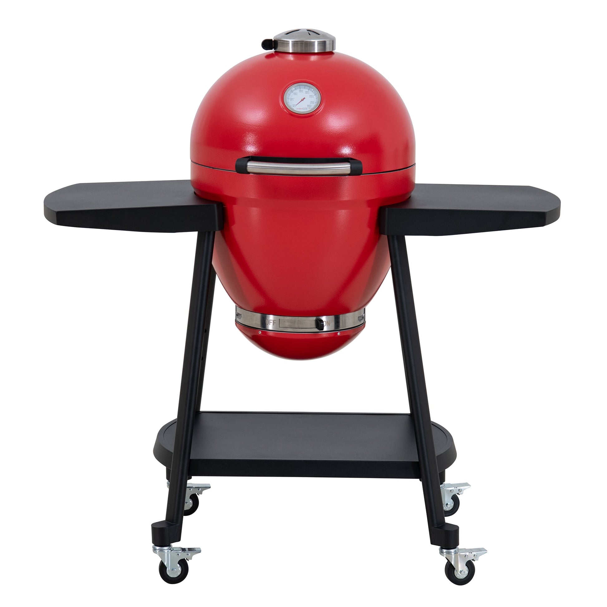 Sunjoy 246.21-Sq in Red Portable Charcoal Grill A504002322