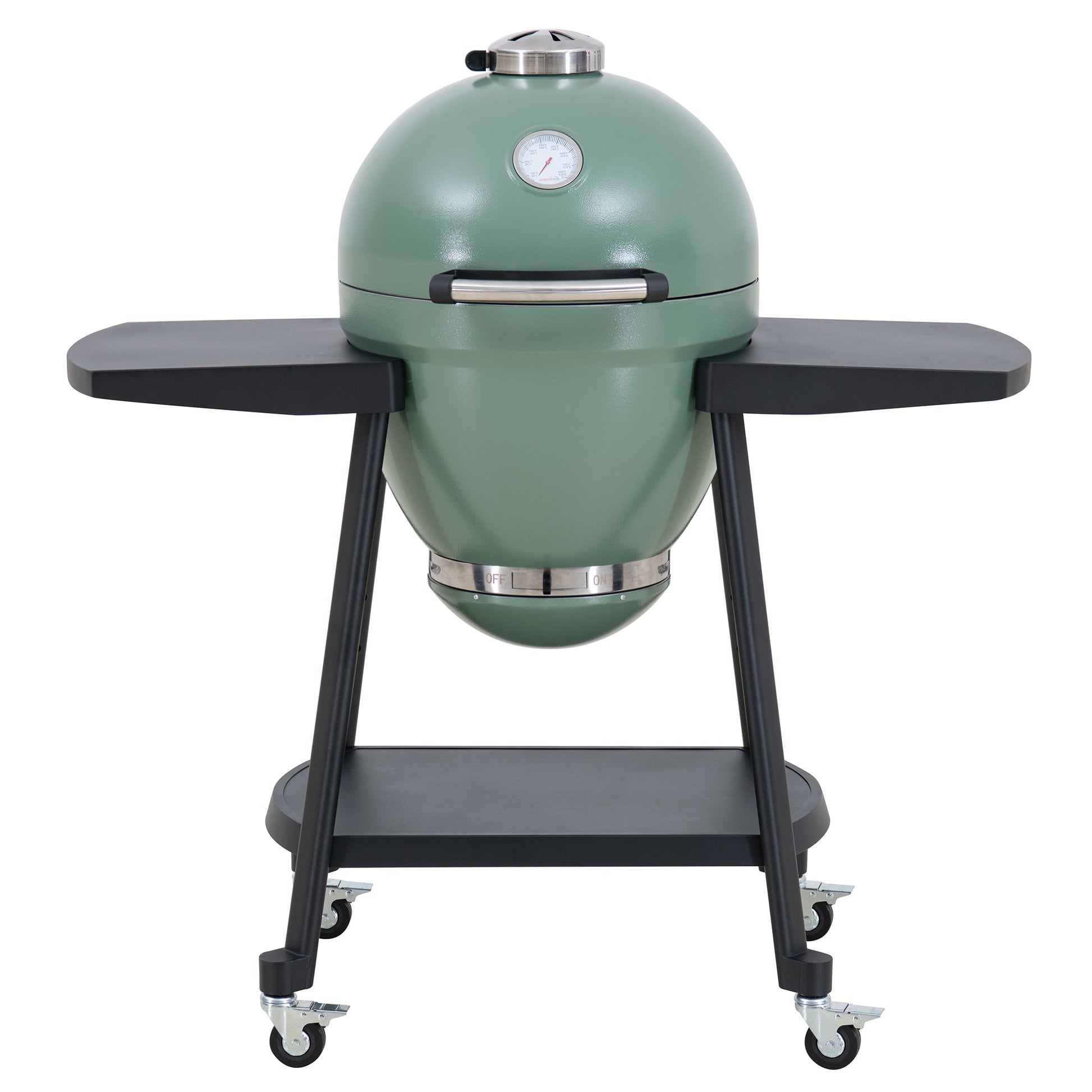 Sunjoy 246.21-Sq in Green Portable Charcoal Grill A504002321