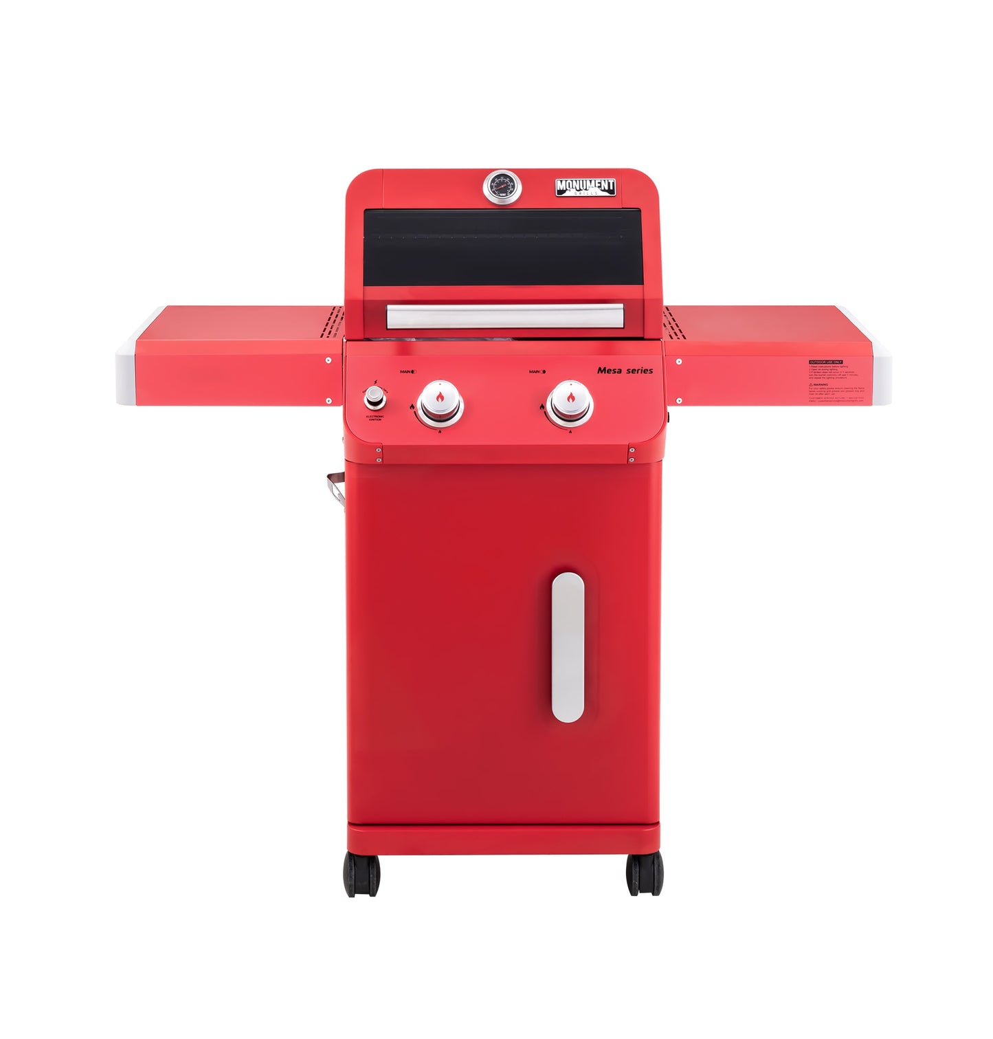 Monument Mesa Red 2-Burner Liquid Propane Gas Grill M200R