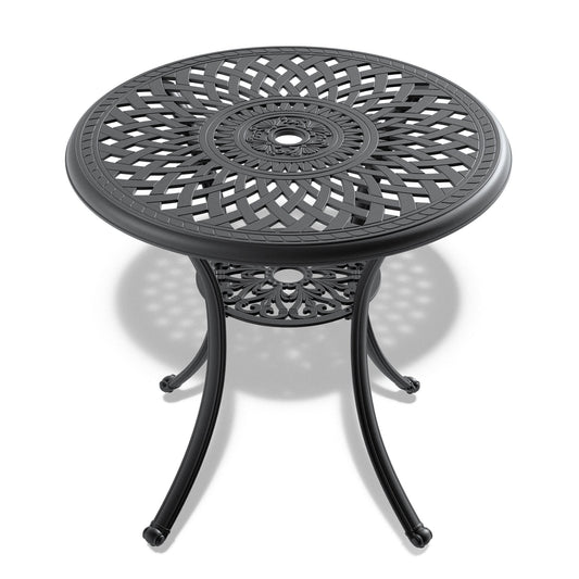 Mondawe Round Outdoor Dining Table 30.71-in W x 30.71-in L