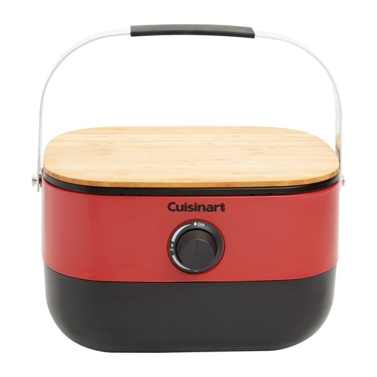 Cuisinart 154-Sq in Red Portable Liquid Propane Grill CGG-750