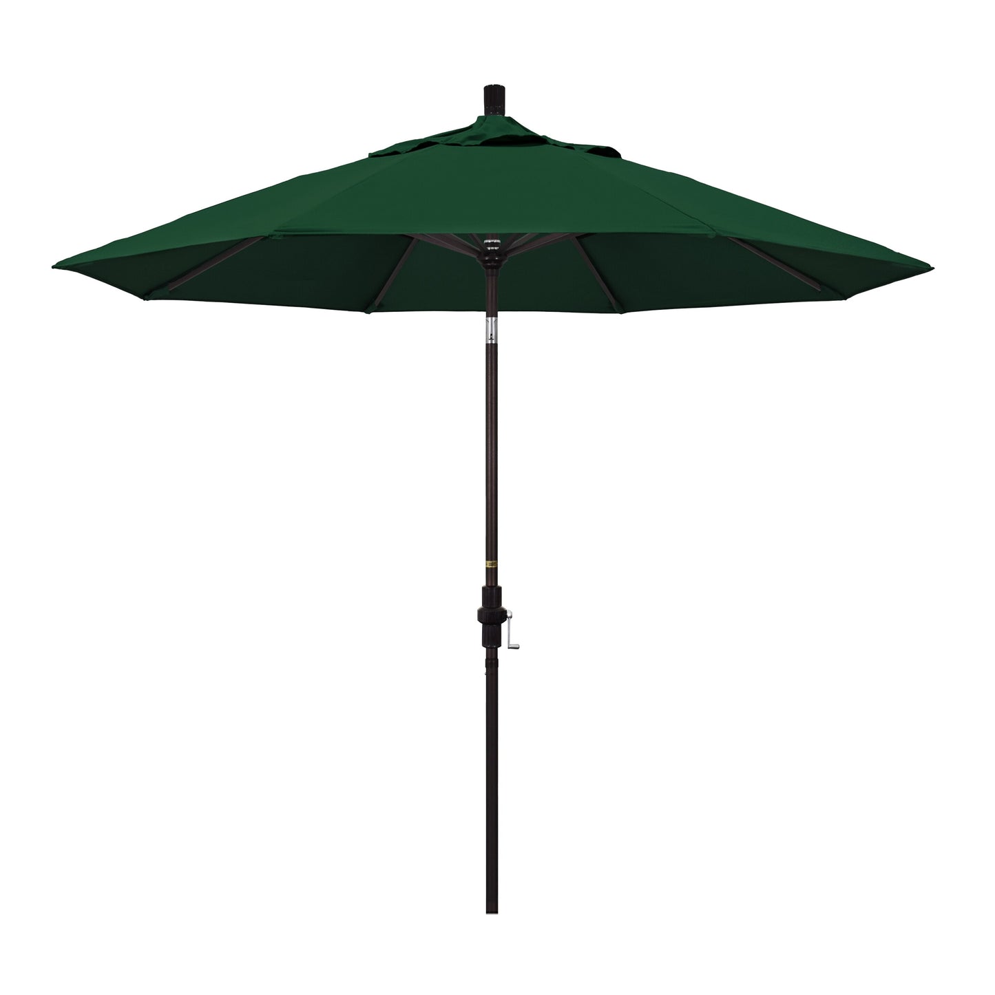 California Umbrella 9-Feet Aluminum Green Market Patio Umbrella