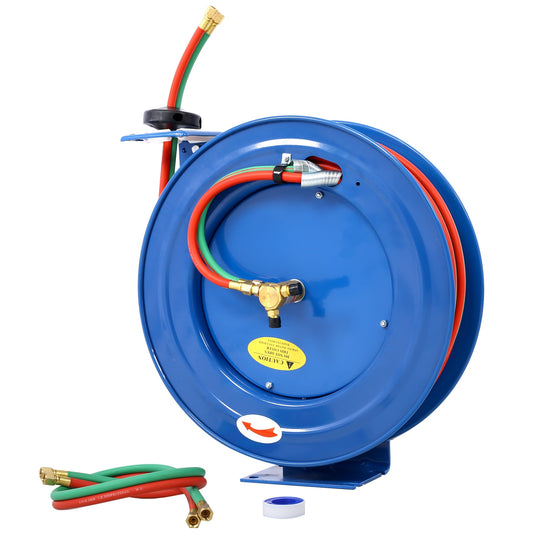 Wildaven Blue Air Compressor Hose Reel
