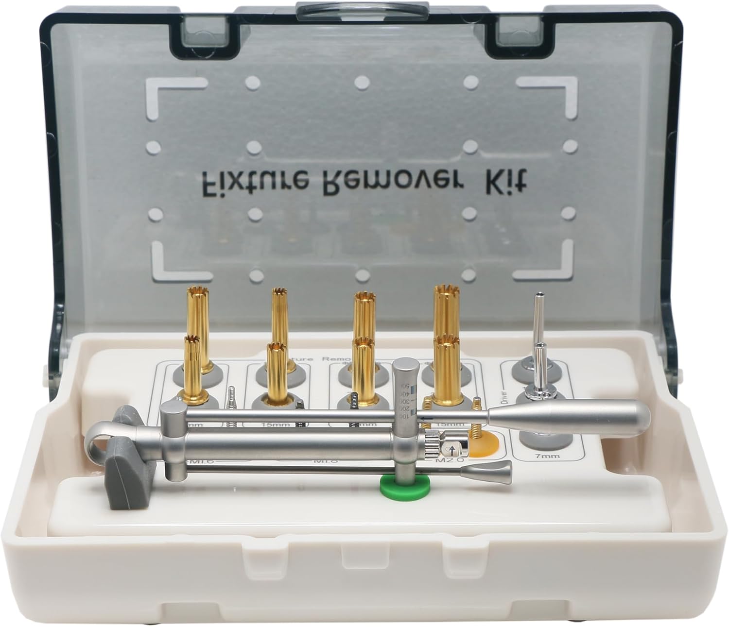 FR Style Implant Fixture Removal Kit 18 pcs/Set