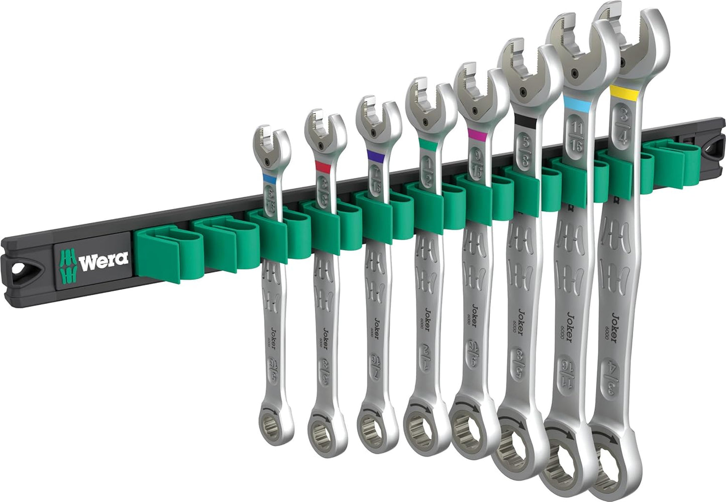 9632 MAG RAIL 6000 JOKER IMPERIAL 1 RATCHET WRNCH SET,8PC