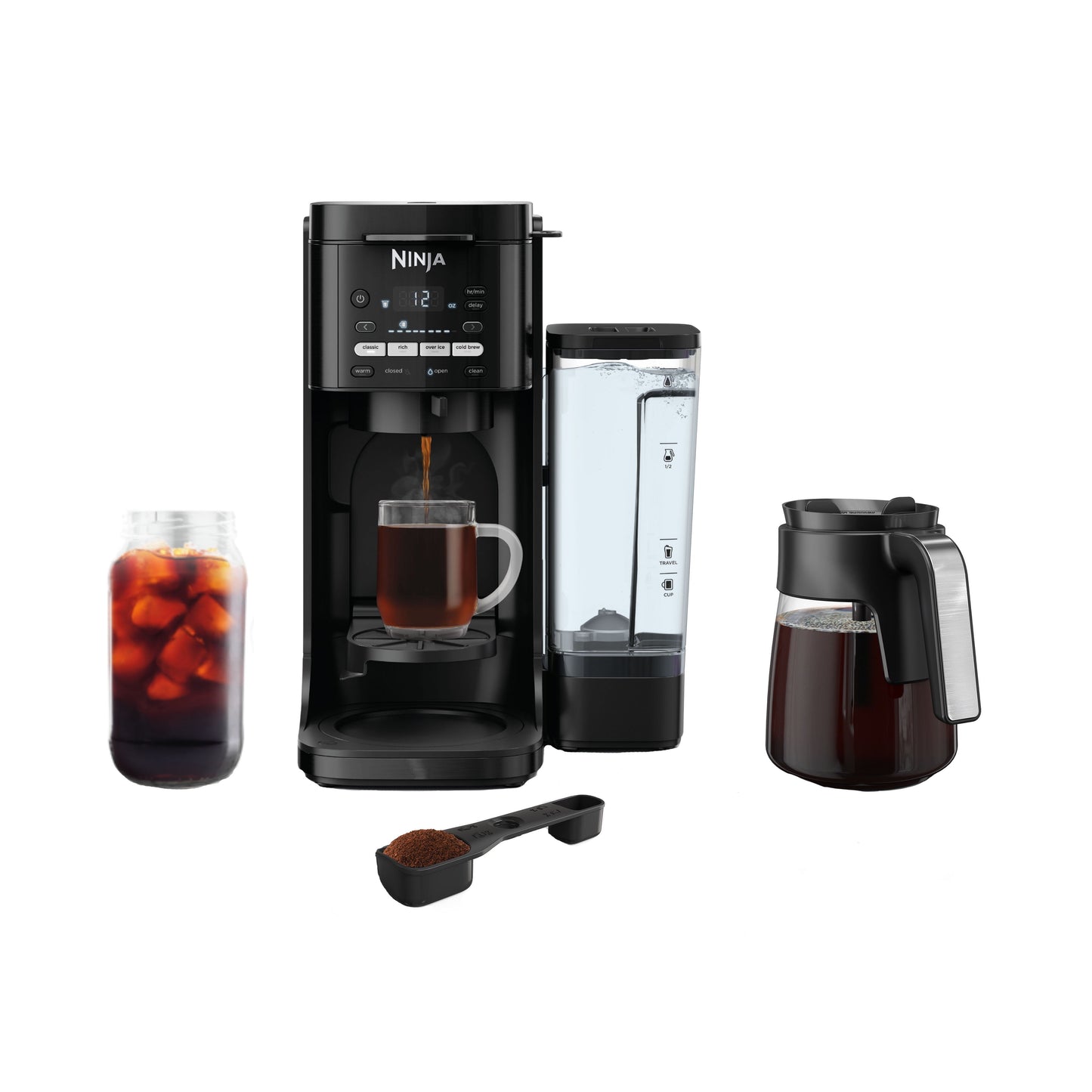 Ninja DualBrew Grounds & Pods Hot & Iced Coffee Maker with Rapid Cold Brew