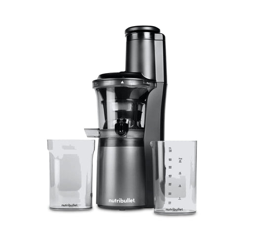 nutriBullet Slow Juicer, Gray, Clear, Black, Multi-Color
