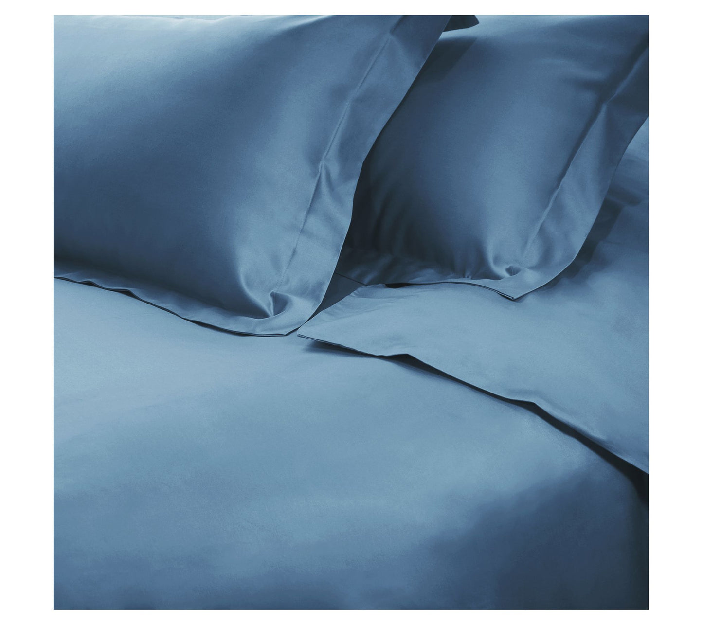 Superior 650-Thread Count Solid Duvet Cover Set, Twin